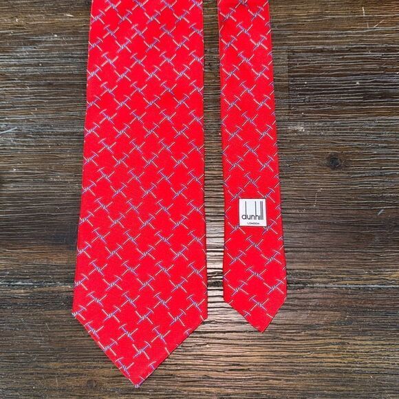 Dunhill London Silk Tie - Picture 1 of 6